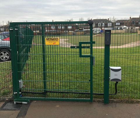 pedestrian gate image